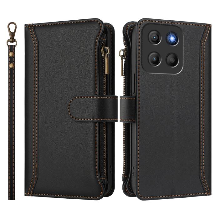 Bild 3, Motorola Moto G15 / G15 Power Fodral Multifunktionellt Läder