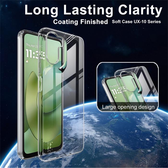 Bild 2, IMAK Motorola Moto G06 / G06 Power Skal Soft TPU Transparent