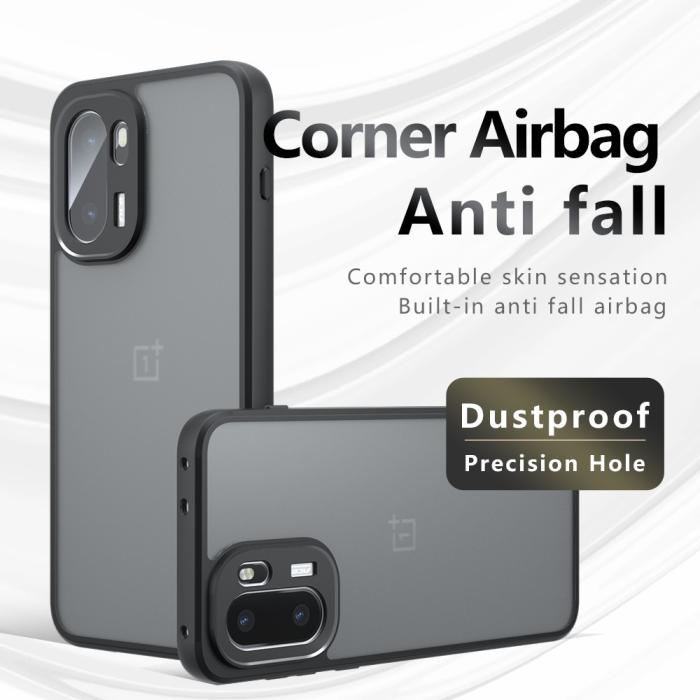 Bild 6, OnePlus 15R Skal Hybrid Matt Transparent / Svart