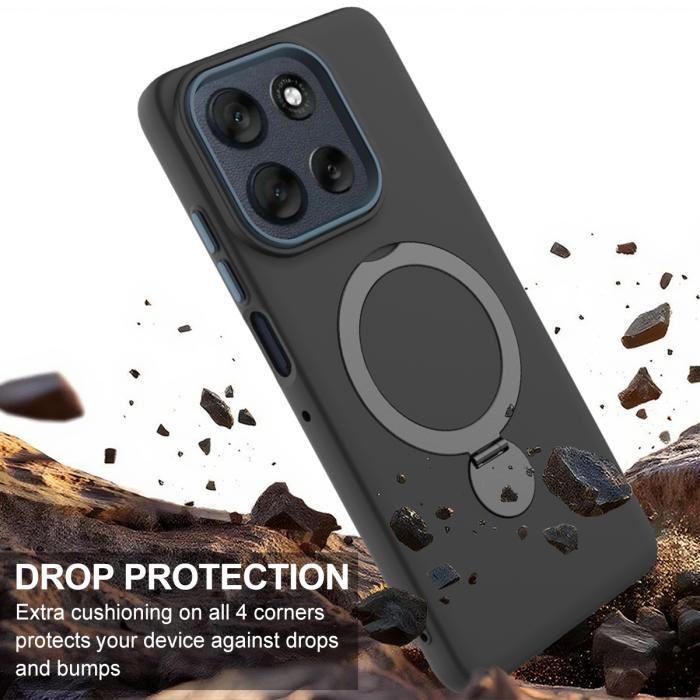 Bild 4, Motorola Moto G86 Skal MagSafe Kickstand Hybrid Svart