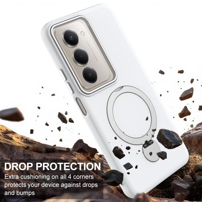 Bild 4, Samsung Galaxy A36 5G Skal MagSafe Kickstand Hybrid Vit