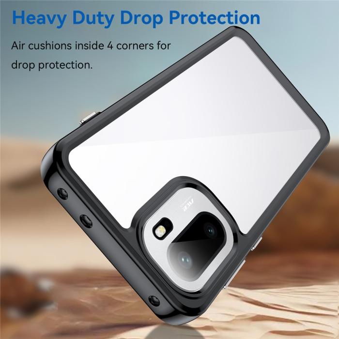 Bild 3, OnePlus 15R Skal Hybrid Transparent / Svart