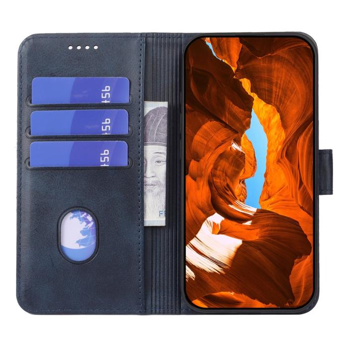 Bild 3, OnePlus 15R Plånboksfodral Läder Blå