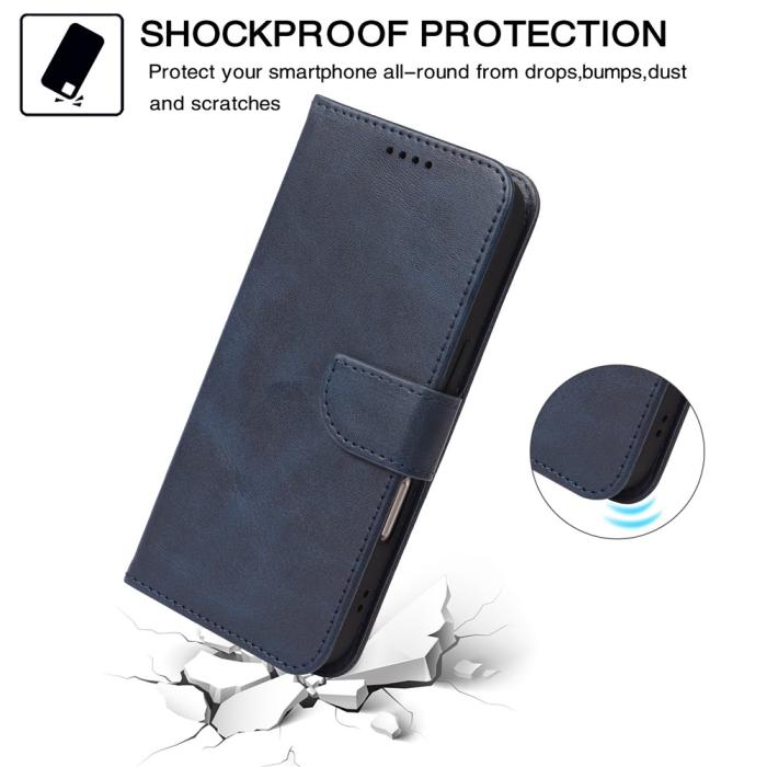 Bild 4, OnePlus 15R Plånboksfodral Läder Blå