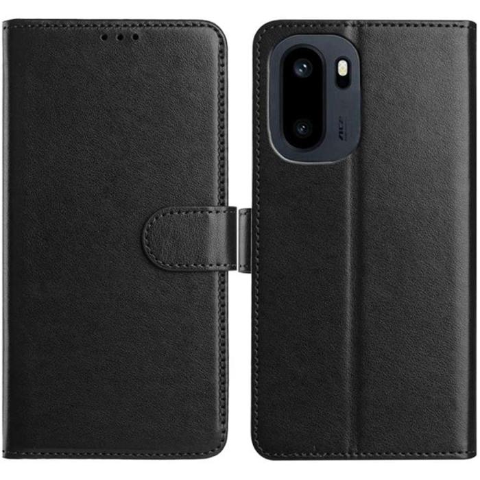 Bild 3, OnePlus 15R Fodral Multifunktionellt Läder Svart