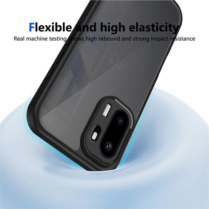 Bild 5, OnePlus 15R Skal Hybrid Transparent / Svart