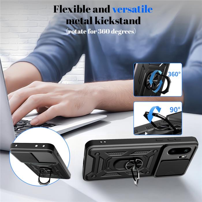 Bild 4, OnePlus 15R Skal CamShield Ring Hybrid Roséguld