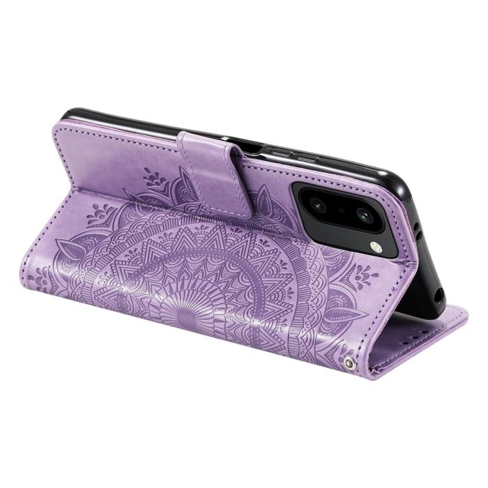 Bild 4, OnePlus 15R Fodral Mandala Läder Lila