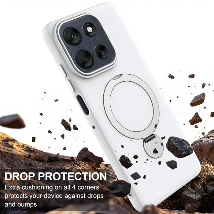 Bild 4, Motorola Edge 70 Skal MagSafe Kickstand Hybrid Vit