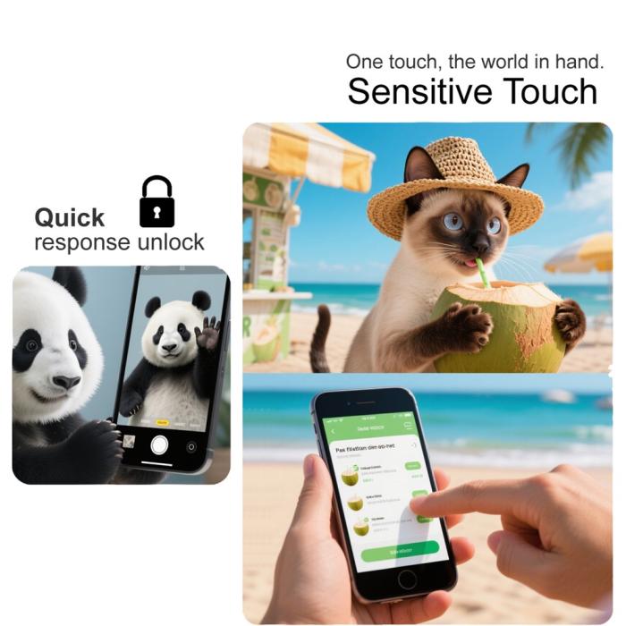 Bild 5, IMAK Motorola Moto G06/G06 Power Skärmskydd Härdat Glas