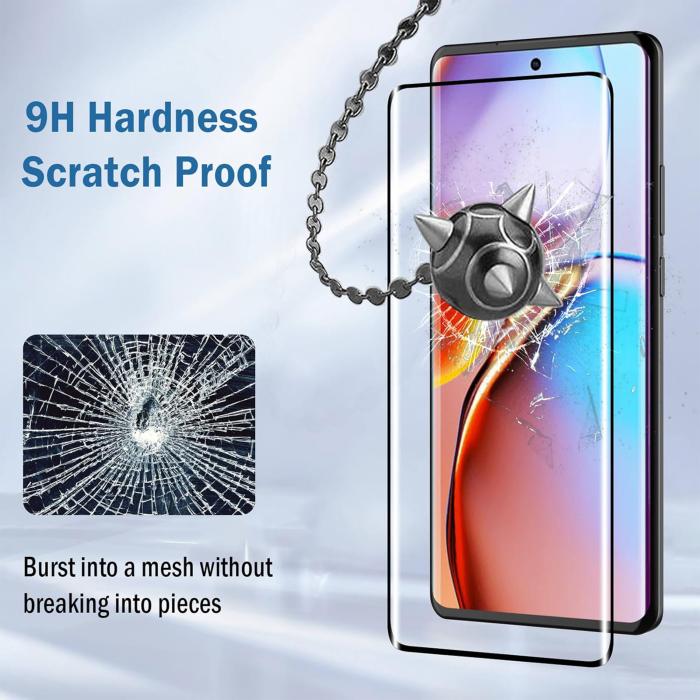 Bild 5, Motorola Moto G15 Power Skärmskydd Heltäckande Härdat Glas