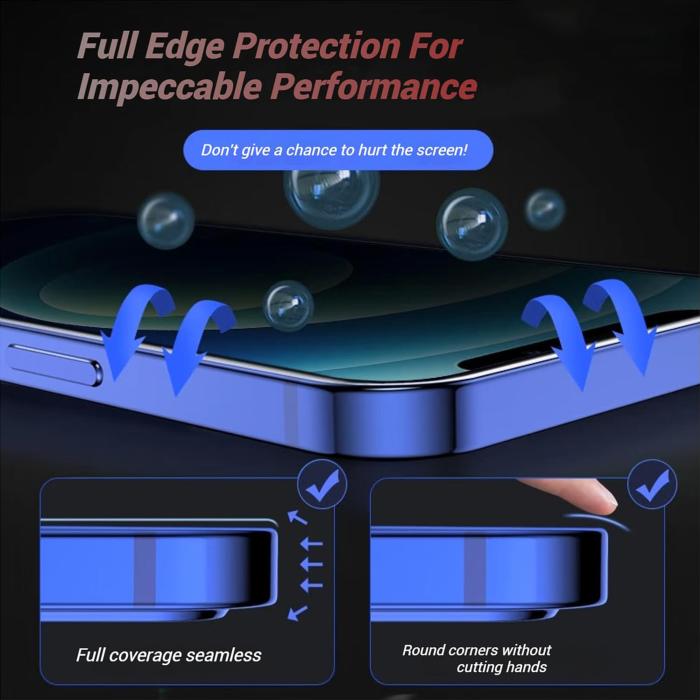 Bild 4, Motorola Moto G15 Power Skärmskydd Heltäckande Privacy