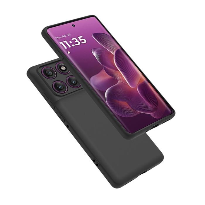 Bild 4, Motorola Edge 60 / 60 Fusion Skal Shockproof TPU Svart
