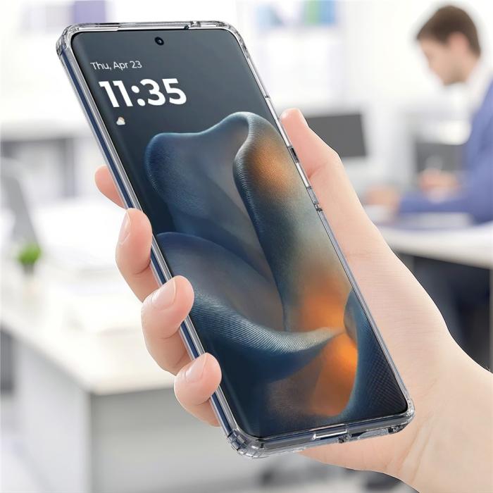 Bild 5, Motorola Edge 60 / 60 Fusion Skal MagSafe Hybrid Transparent