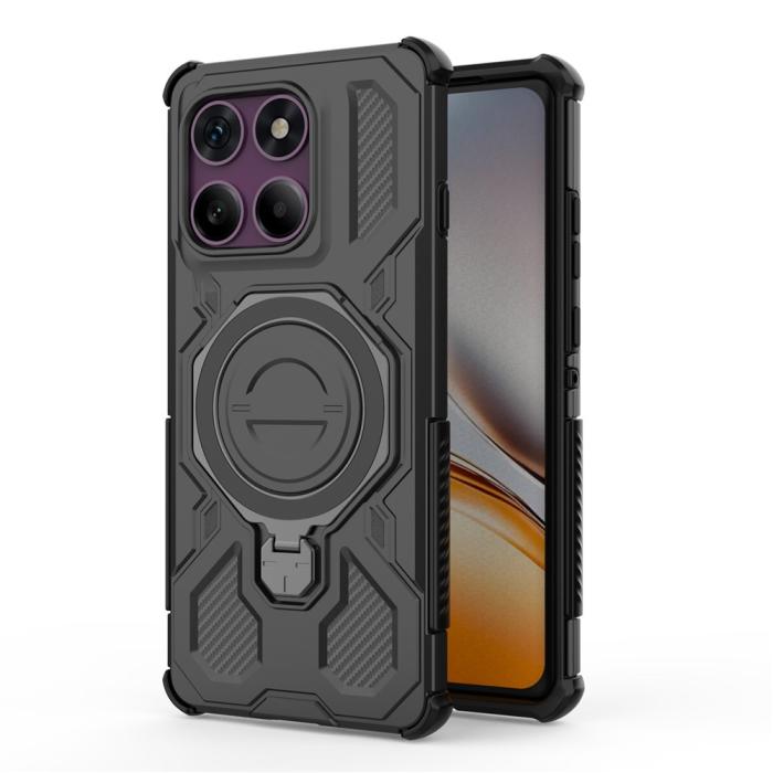 Bild 2, Motorola Edge 60 Pro Skal MagSafe Kickstand Hybrid Svart