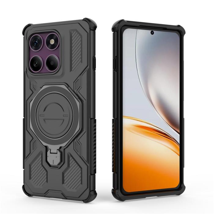 Bild 4, Motorola Edge 60 Pro Skal MagSafe Kickstand Hybrid Svart