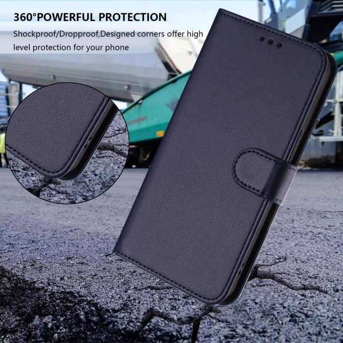 Bild 6, Sony Xperia 10 VII Plånboksfodral Läder Blå