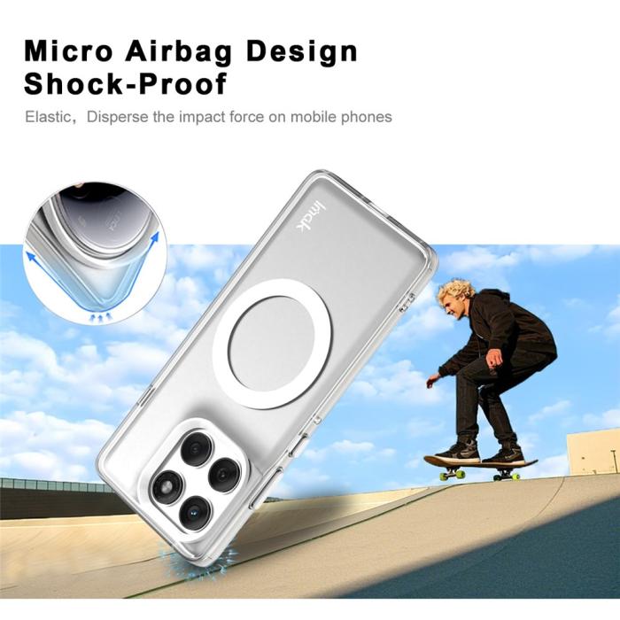 Bild 5, IMAK Motorola Edge 60 Pro Skal MagSafe Anti Drop Vit