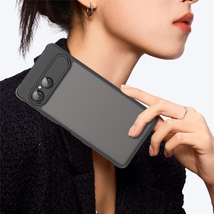 Bild 4, Sony Xperia 10 VII Skal Hybrid Frosted Svart