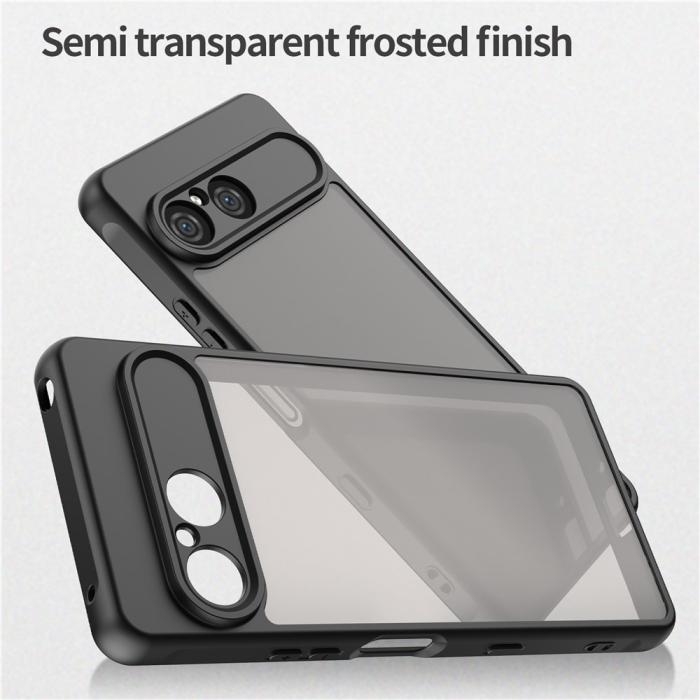 Bild 6, Sony Xperia 10 VII Skal Hybrid Frosted Svart