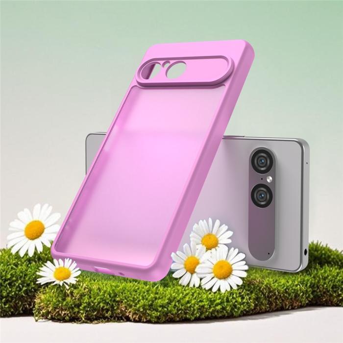 Bild 3, Sony Xperia 10 VII Skal Hybrid Frosted Rosa