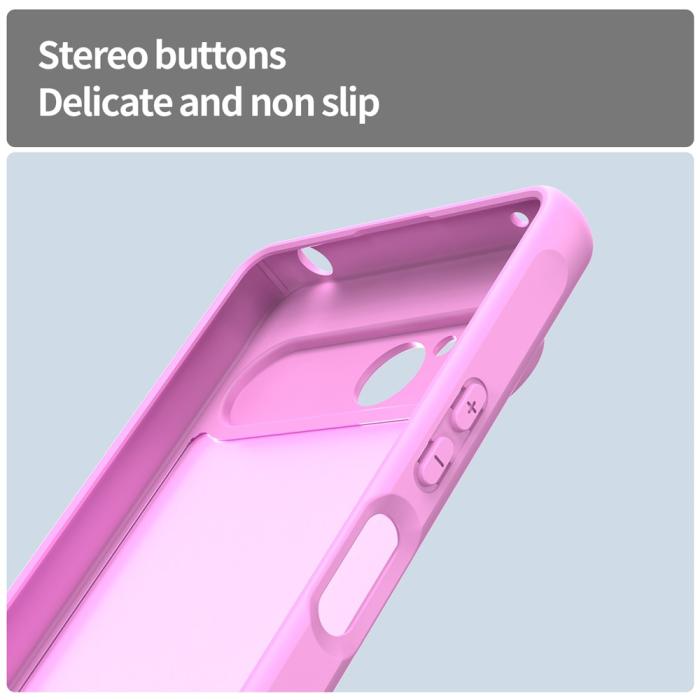 Bild 6, Sony Xperia 10 VII Skal Hybrid Frosted Rosa