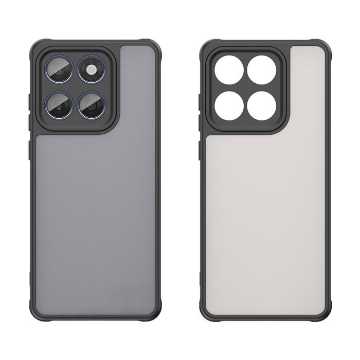 Bild 2, Motorola Edge 60 / 60 Fusion Skal Hybrid Frosted Svart