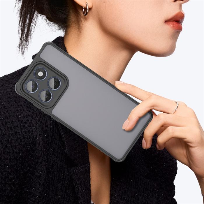 Bild 4, Motorola Edge 60 / 60 Fusion Skal Hybrid Frosted Svart