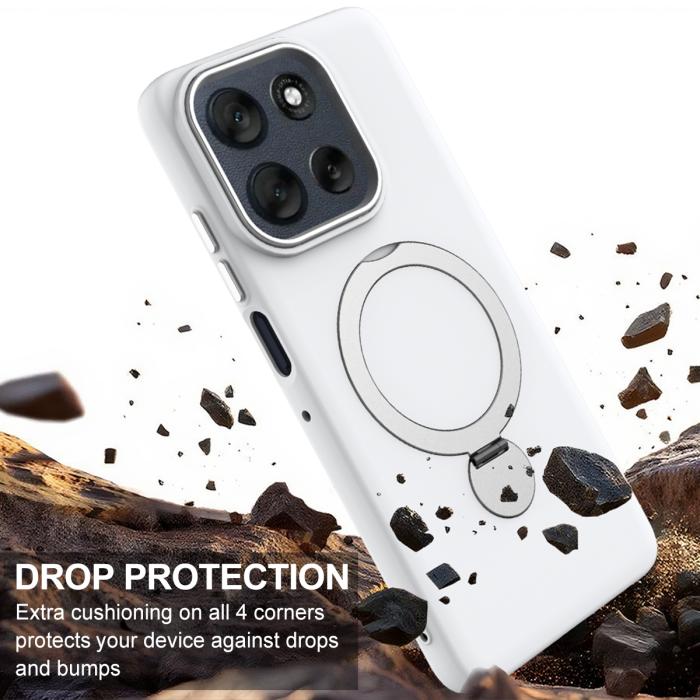 Bild 4, Motorola Edge 60 Pro Skal MagSafe Kickstand Hybrid Vit