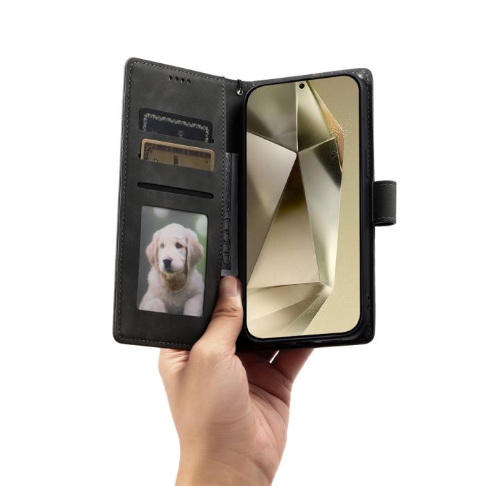 Bild 5, Samsung Galaxy A27 Fodral Mandala Läder Grå