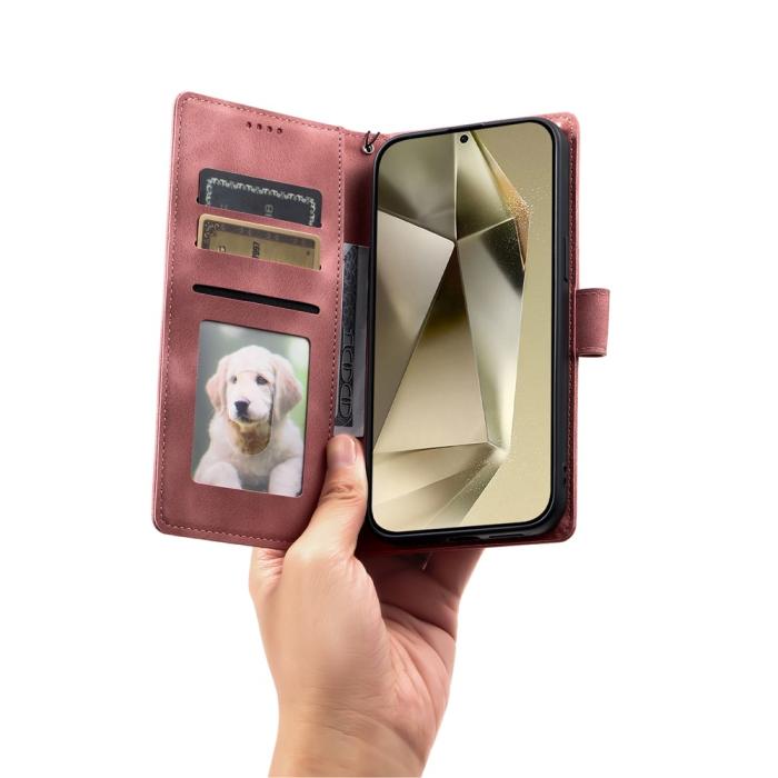 Bild 5, Samsung Galaxy A27 Fodral Mandala Läder Rosa