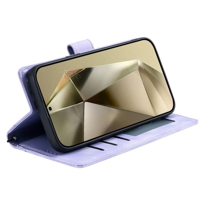 Bild 3, Samsung Galaxy A27 Fodral Mandala Läder Lila