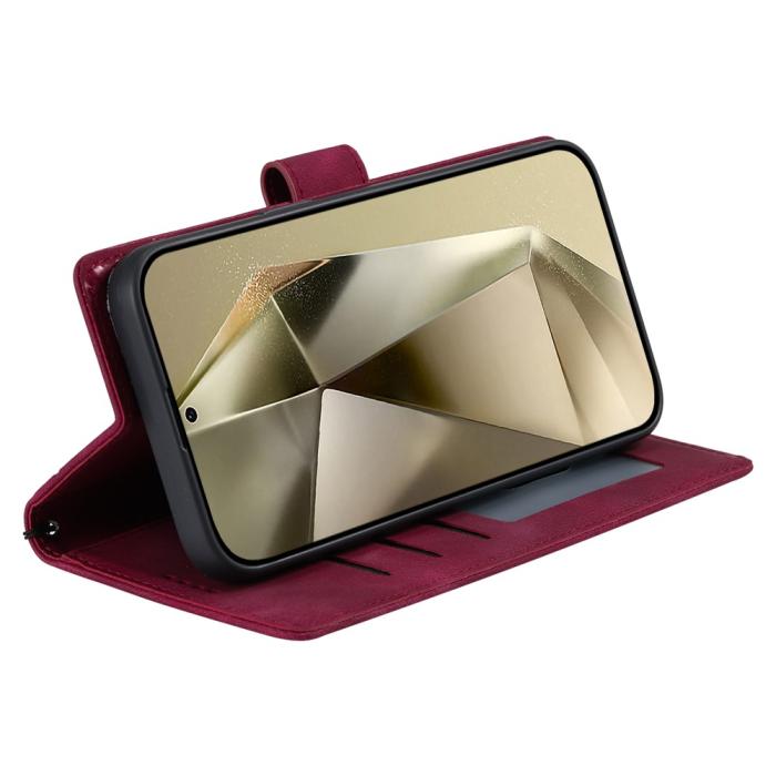 Bild 3, Samsung Galaxy A27 Fodral Mandala Läder Rosa