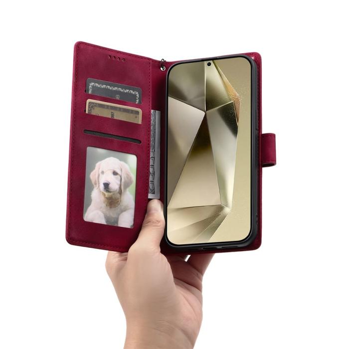 Bild 4, Samsung Galaxy A27 Fodral Mandala Läder Rosa