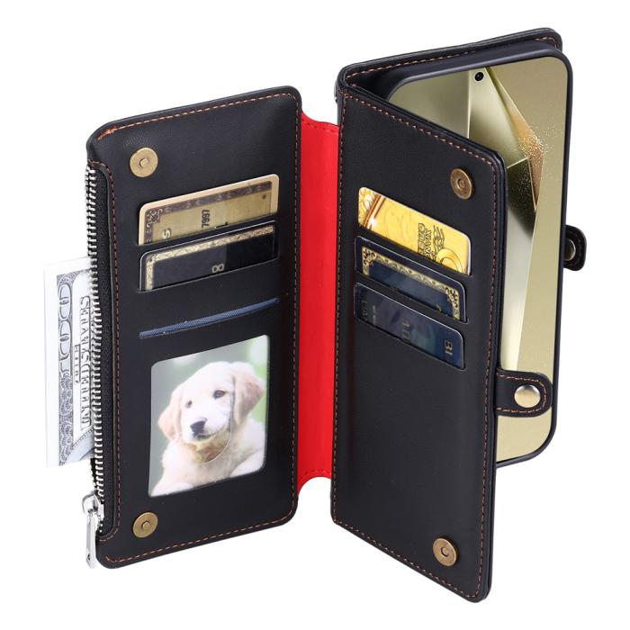 Bild 6, Samsung Galaxy A27 Fodral Multifunktionellt Svart