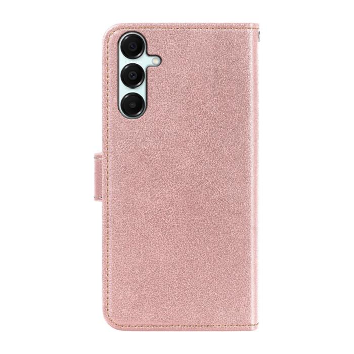 Bild 6, Samsung Galaxy A27 Plånboksfodral Läder Roséguld