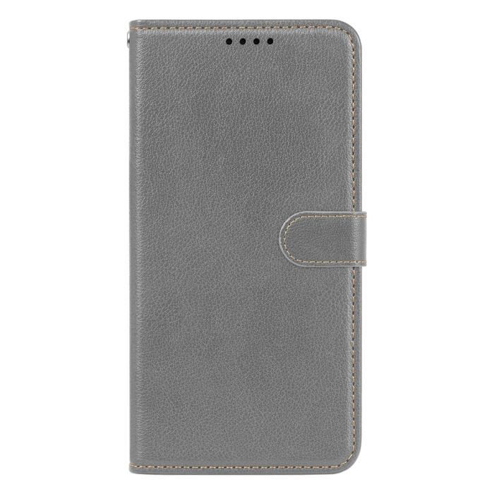 Bild 5, Samsung Galaxy A27 Plånboksfodral Läder Grå