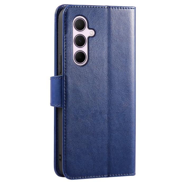 Bild 6, Samsung Galaxy A27 Fodral Läder Blå