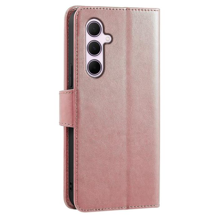 Bild 6, Samsung Galaxy A27 Fodral Läder Roséguld