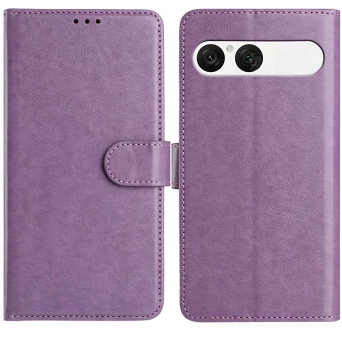 Bild 3, Sony Xperia 10 VII Fodral Multifunktionellt Läder Lila