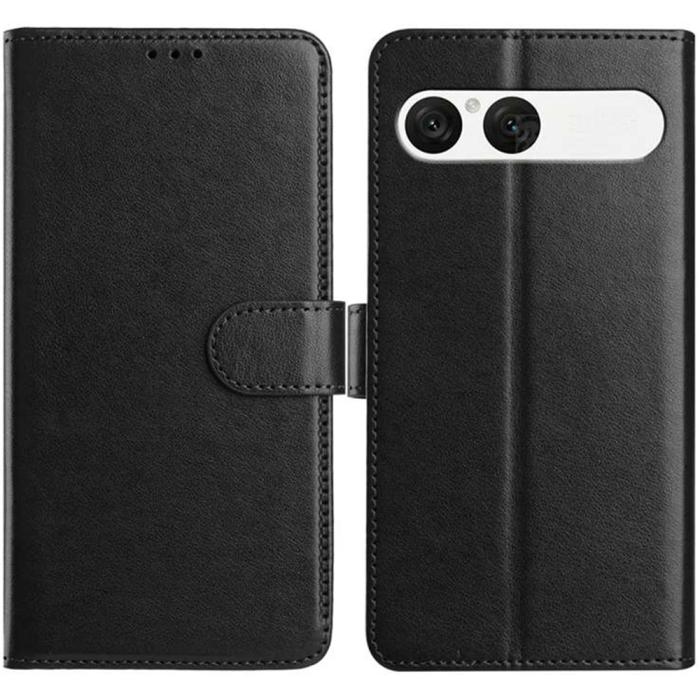 Bild 3, Sony Xperia 10 VII Fodral Multifunktionellt Läder Svart