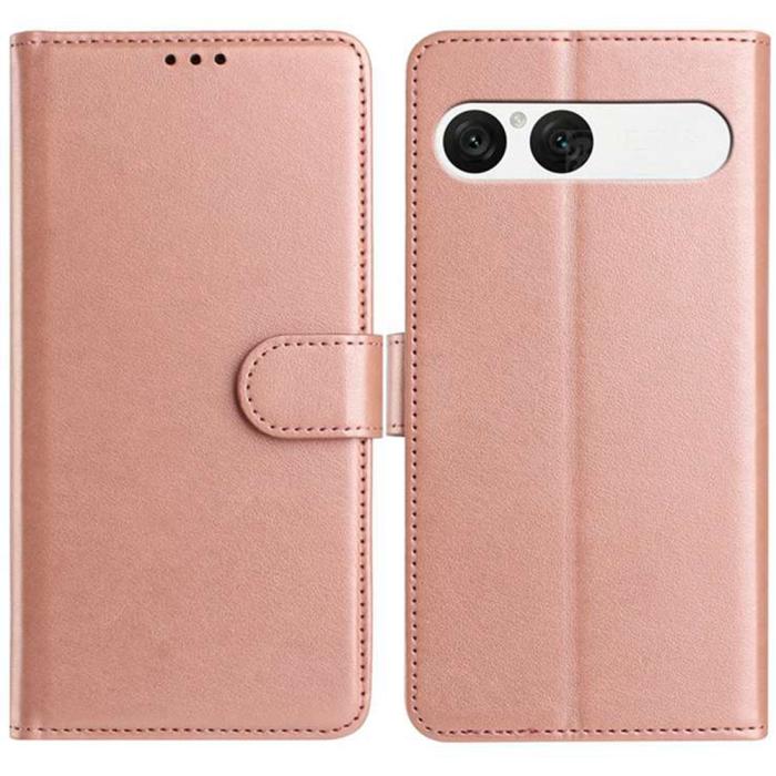 Bild 3, Sony Xperia 10 VII Fodral Multifunktionellt Läder Roséguld