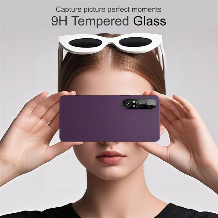 Bild 3, IMAK Sony Xperia 1 VII Linsskydd Härdat Glas Svart