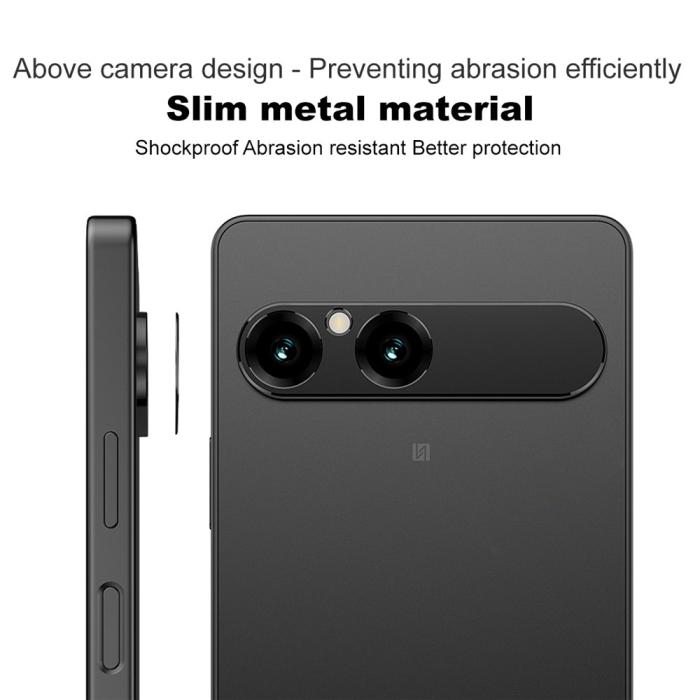 Bild 4, IMAK Sony Xperia 10 VII Linsskydd Metall Svart
