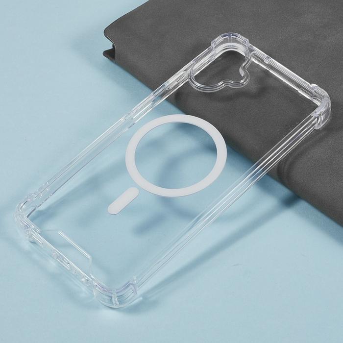Bild 3, Samsung Galaxy A07 4G Skal MagSafe Shookproof Transparent