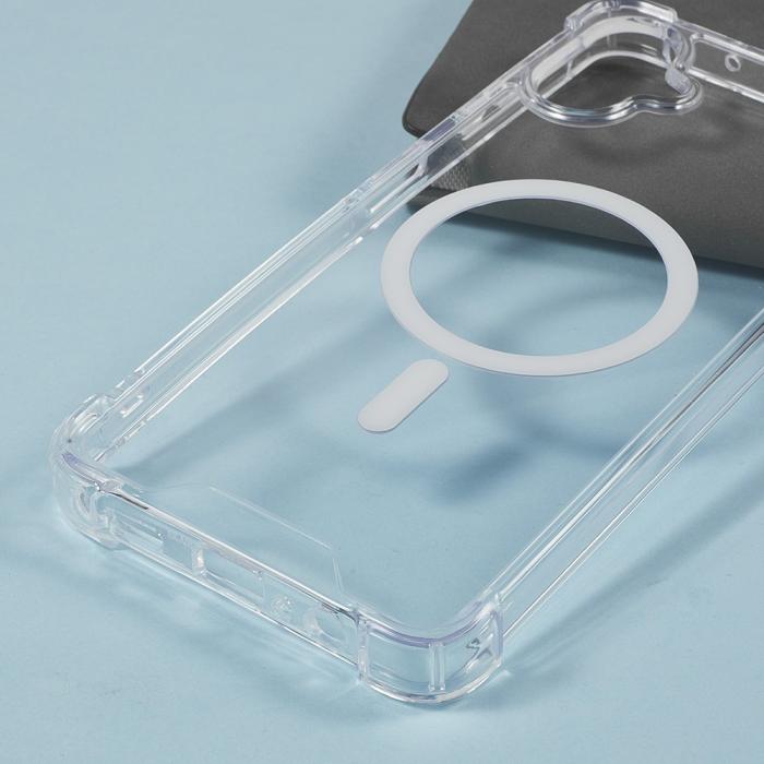 Bild 6, Samsung Galaxy A07 4G Skal MagSafe Shookproof Transparent