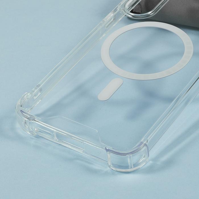 Bild 6, Samsung Galaxy A17 / A16 Skal MagSafe Shookproof Transparent