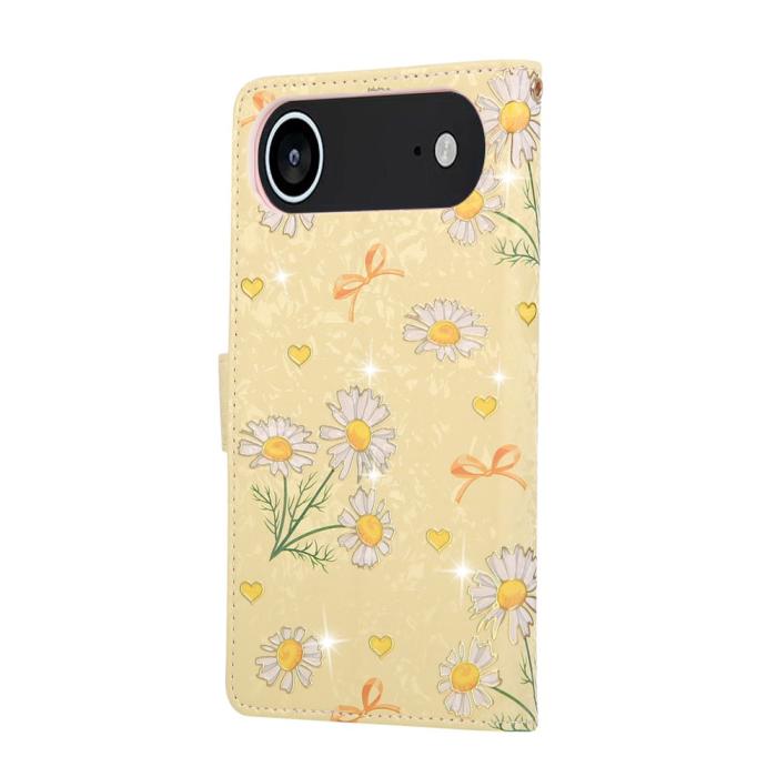 Bild 6, iPhone Air Fodral RFID Läder Yellow Daisy