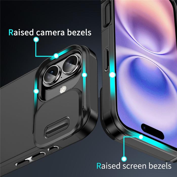 Bild 5, iPhone 17 Skal Hybrid Armor CamCover Svart