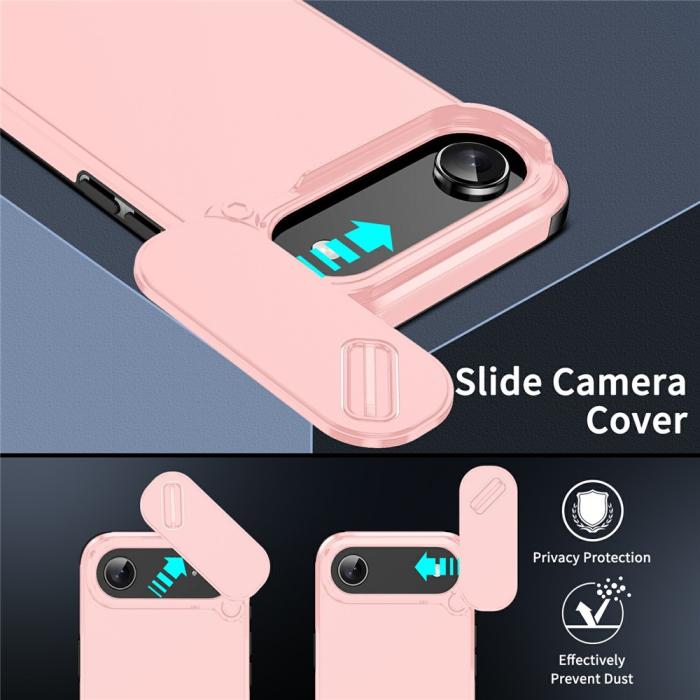 Bild 3, iPhone Air Skal Hybrid Armor CamCover Rosa